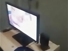 indian gf watching porn with boyfriend