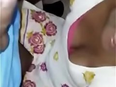 Kannada aunty sucking cock blindfolded