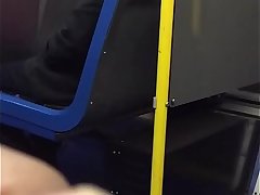 Public Wanker Jerks his Cock for Indian Milf on Public Bus pt 2